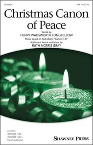 Christmas Canon of Peace SAB choral sheet music cover Thumbnail